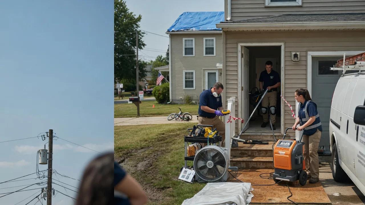 Water Damage Repair in Montegut, LA near me